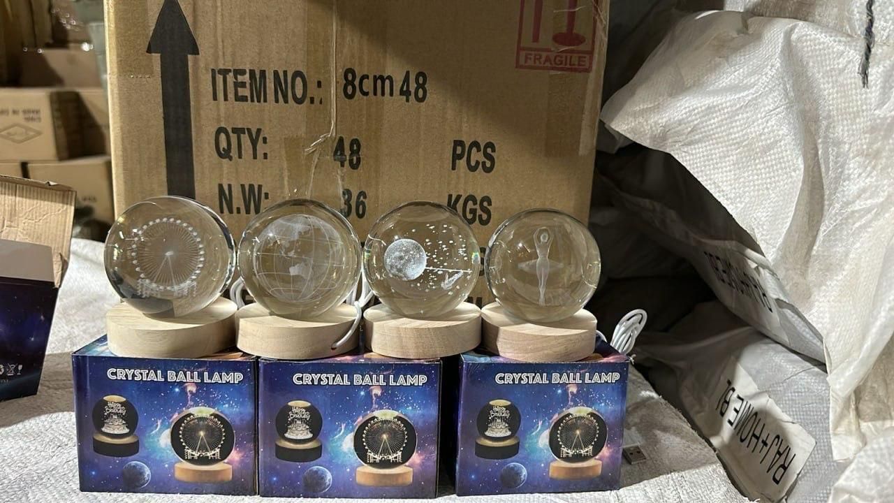 3D Crystal Lamp Ball - Home Decor & Gift Item