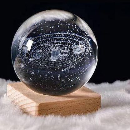 3D Crystal Lamp Ball - Home Decor & Gift Item