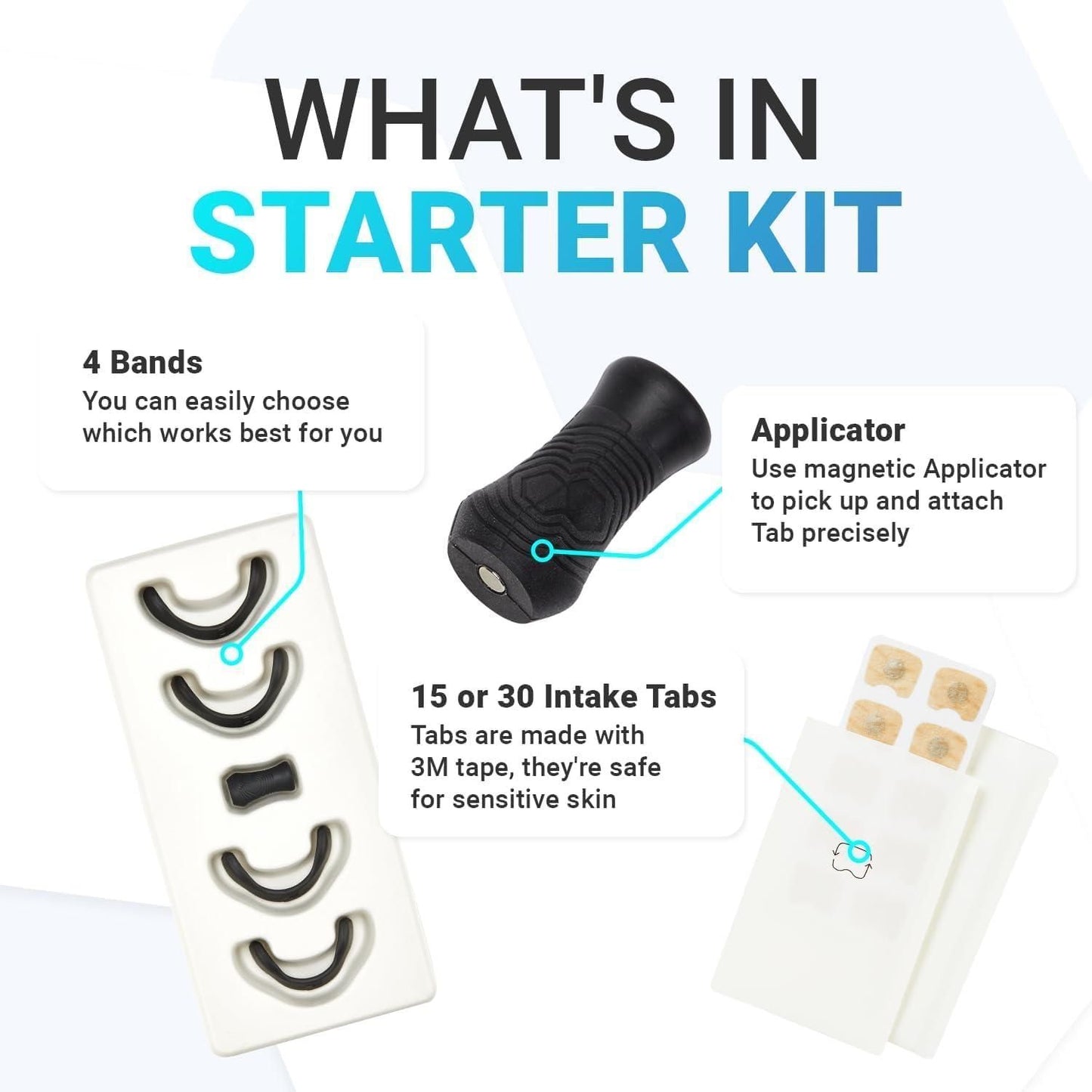 Breathing Nasal Strip Starter Kit - Better Sleep & Easy Breathing