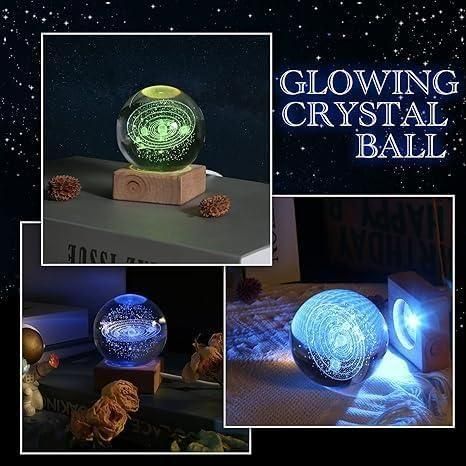 3D Crystal Lamp Ball - Home Decor & Gift Item