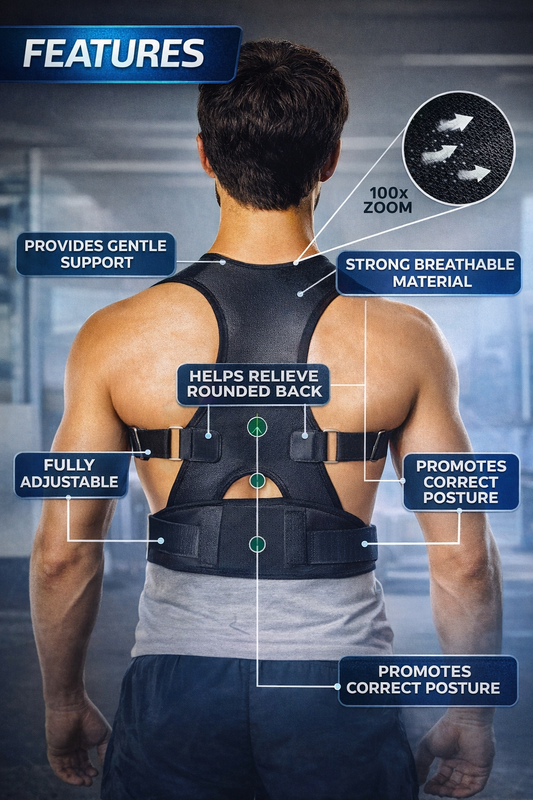 Posture Corrector Belt – Unisex