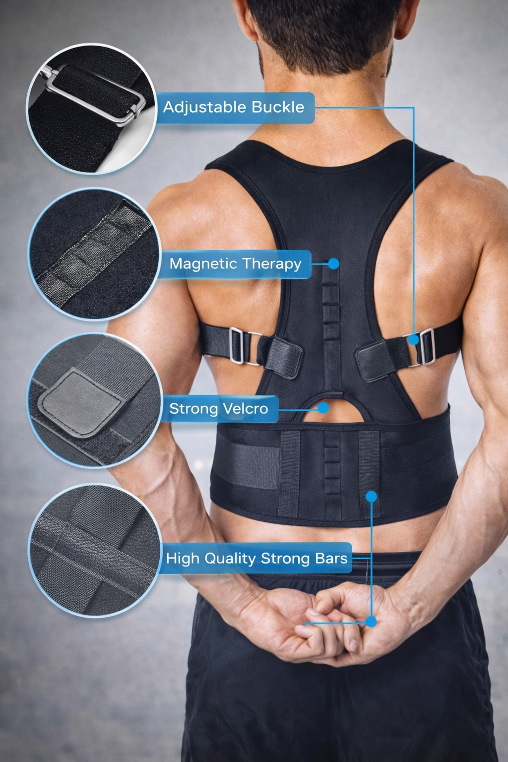 Posture Corrector Belt – Unisex
